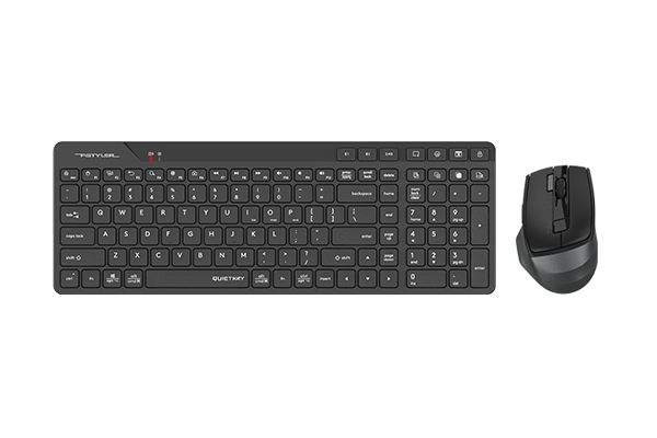 A4tech FB2800C Air2 Fstyler BT+2.4G Connection Wireless Desktop Set (FBK27C AS+FB45CS Air2) USB US Layout-Techshek.pk