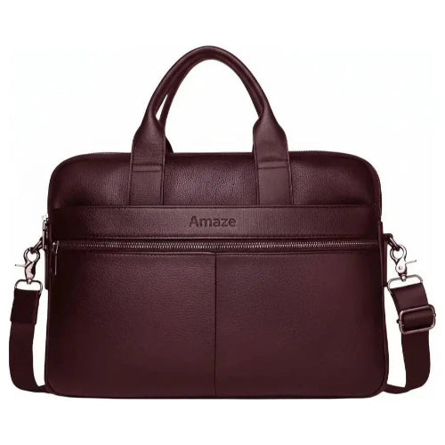 AMAZE A925 15.6" Executive Leather Laptop Bag Price in Pakistan - TechShek.pk