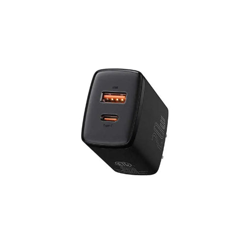 Baseus Compact 20W 1C+1U Charger Price In Pakistan - Techshek.pk