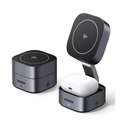 UGREEN 35316 MagFlow Qi2 15W Charger Price In Pakistan - Techshek.pk