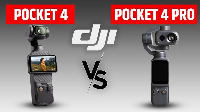 DJI Osmo Pocket 4 vs Pocket 4 Pro (4P) Compared