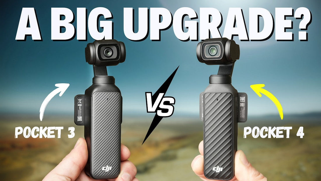 DJI Osmo Pocket 3 vs Pocket 4: Full Comparison