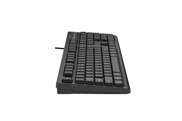 A4tech FK12 Fstyler FN Multimedia Wired Keyboard USB Black,US Layout-Techshek.pk