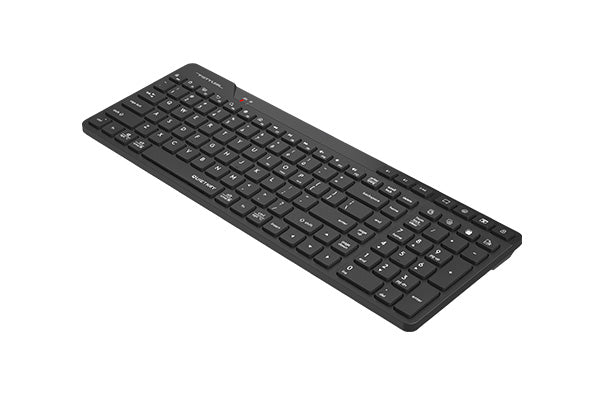 A4tech FBK27C-AS Fstyler Bluetooth & 2.4G Rechargeable Keyboard,2-Zone Compact Size, USB US Layout-Techshek.pk