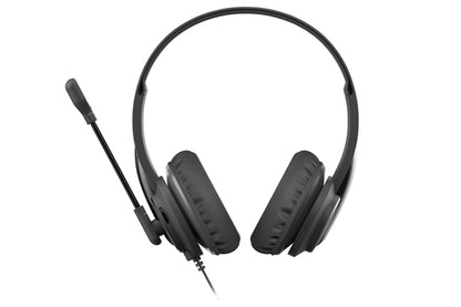 A4tech HU-10 Wired Headset USB Black-Techshek.pk