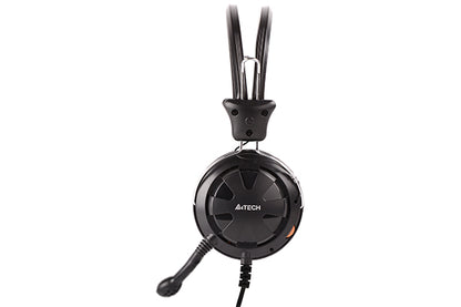 A4Tech HS-28i Headphone 4-Pin Black without Cable Adapter-Techshek.pk