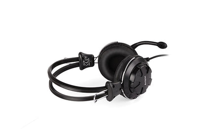 A4Tech HS-28i Headphone 4-Pin Black without Cable Adapter-Techshek.pk