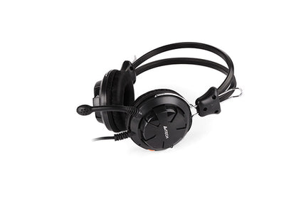 A4Tech HS-28i Headphone 4-Pin Black without Cable Adapter-Techshek.pk
