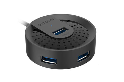 A4tech HUB-30 USB 3.0 4 Ports,100cm, USB Plug-Techshek.pk