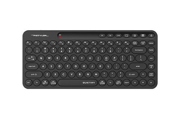 A4tech Fstyler FBK36C-AS Bluetooth & 2.4G Rechargeable Keyboard USB, US Layout-Techshek.pk