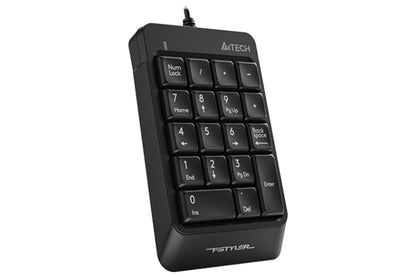 A4tech FK13P Fstyler Sleek Numeric Keypad USB Black-Techshek.pk