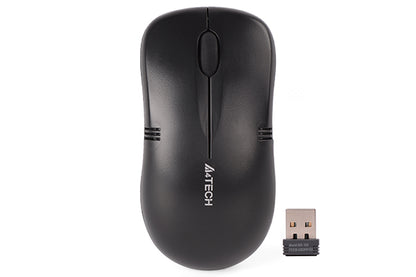 A4Tech G3-230NS Wireless Silent Click Mouse USB Black