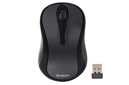 A4Tech G3-280NS Wireless Silent Click Mouse USB Black-Techshek.pk