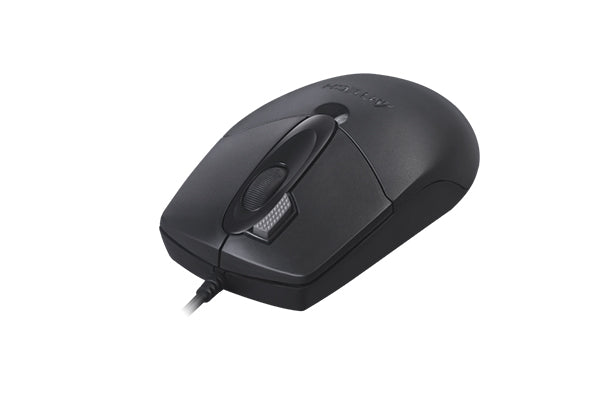 A4tech OP-730D Wired Mouse USB Black-Techshek.pk