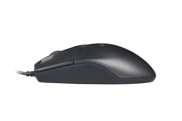 A4tech OP-730D Wired Mouse USB Black-Techshek.pk