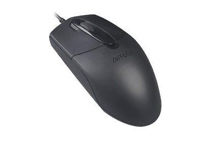 A4tech OP-730D Wired Mouse USB Black-Techshek.pk