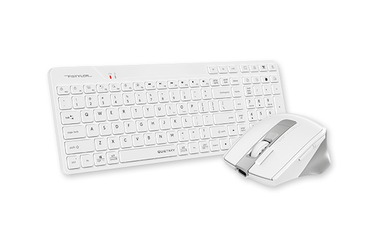 A4tech FB2800C Air2 Fstyler BT+2.4G Connection Wireless Desktop Set (FBK27C AS+FB45CS Air2) USB US Layout-Techshek.pk