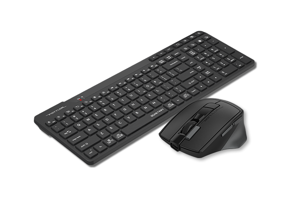A4tech FB2800C Air2 Fstyler BT+2.4G Connection Wireless Desktop Set (FBK27C AS+FB45CS Air2) USB US Layout-Techshek.pk