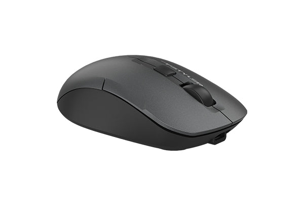 A4tech Fstyler FG16CS Air2 2.4G Wireless Silent Click Rechargeable Mouse Black+Blue Receiver+ Type-C Adapter-Techshek.pk