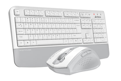 A4tech FG2500S Plus Fstyler 2.4G Multimedia Wireless Desktop Set (FGK20+FG55S Plus Silent Click) US Layout-Techshek.pk