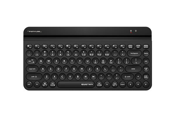 A4tech FBK30 Fstyler Bluetooth & 2.4G Quiet Key Keyboard USB Black, US Layout-Techshek.pk