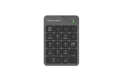 A4tech FGK21C Fstyler 2.4G Wireless Rechargeable Numeric Keypad USB Receiver+Type Adapter-Techshek.pk