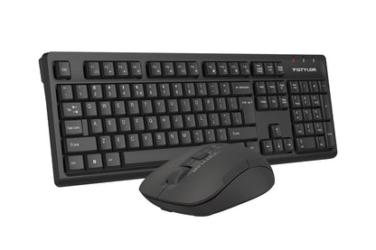 A4tech FG1200S Fstyler 2.4G Multimedia Wireless Desktop Set (FGK12+FG16S Silent Click) USB, US Layout-Techshek.pk