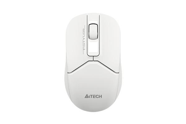 A4Tech Fstyler FB12S Dual-Mode Bluetooth & 2.4G Non-rechargeable Silent Click Mouse USB-Techshek.pk