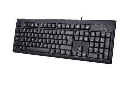 A4tech KR-83 Comfortkey Wired Keyboard USB (Black) US Layout-Techshek.pk