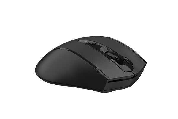 A4tech G7-810S Air2 2.4G Wireless Mouse USB+Type-C Adaptor, Black-Techshek.pk