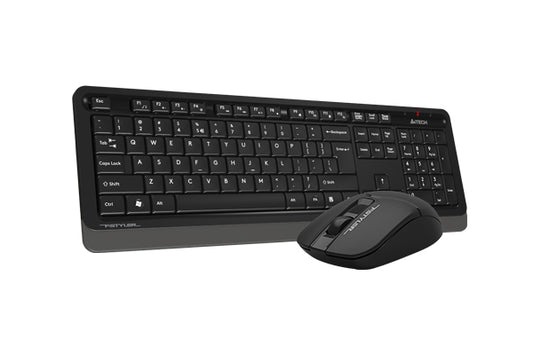 A4tech FG1012S Fstyler 2.4G Multimedia Wireless Desktop Set (FGK10+FG12S Silent Click) USB Black US Layout-Techshek.pk