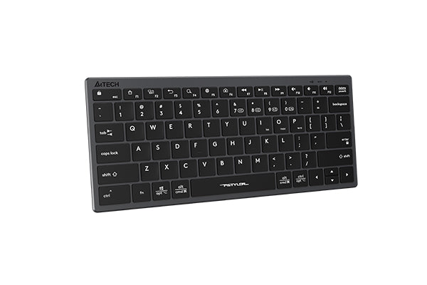 A4tech FBX51C Fstyler Bluetooth & 2.4G Scissor Switch Compact Keyboard Type C, US Layout-Techshek.pk