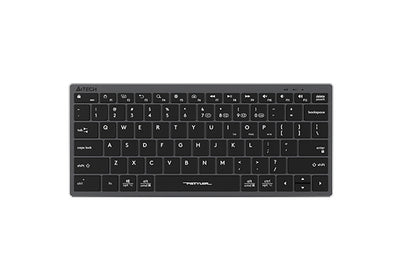A4tech FBX51C Fstyler Bluetooth & 2.4G Scissor Switch Compact Keyboard Type C, US Layout-Techshek.pk
