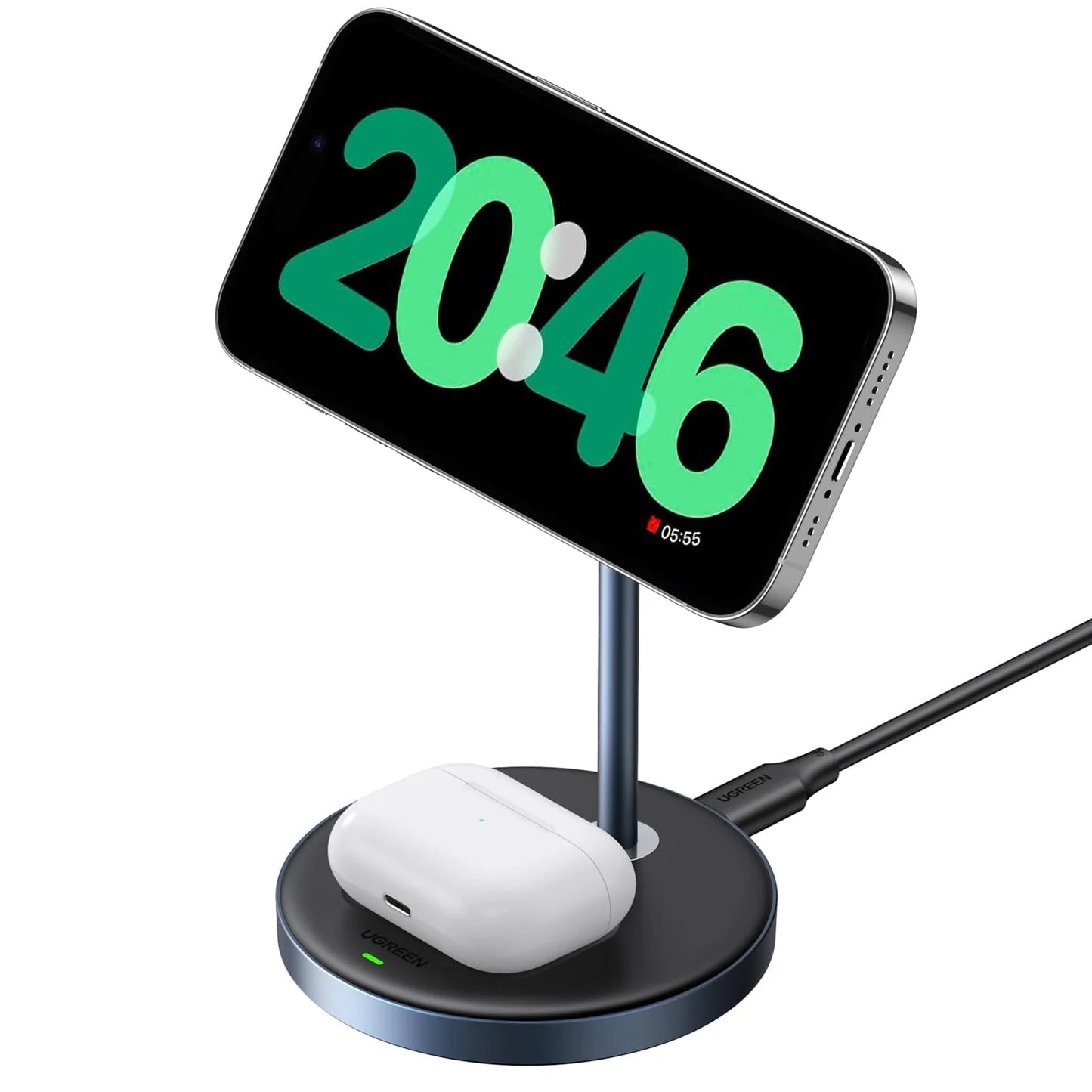 UGREEN 90668 15W 2-in-1 Magnetic Wireless Charger