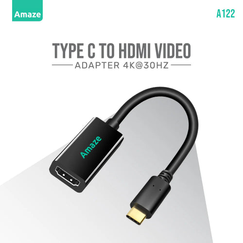 AMAZE A122 Type-C to HDMI 4K@30Hz Adapter Price in Pakistan - TechShek.pk