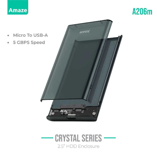 AMAZE A206M 2.5" HDD Enclosure Price in Pakistan - TechShek.pk