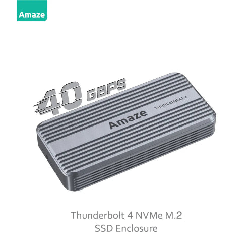 AMAZE A227 Thunderbolt 4 M.2 NVMe SSD Enclosure 40Gbps Price in Pakistan - TechShek.pk