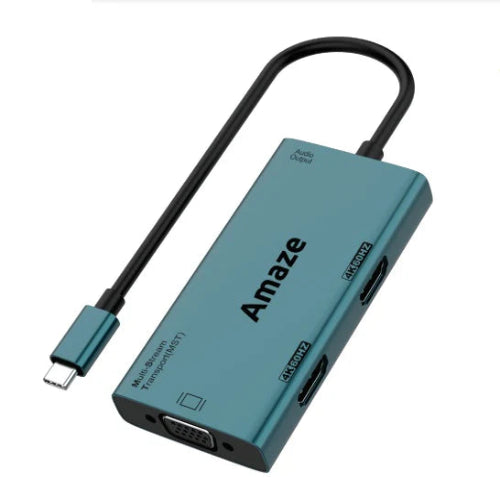 AMAZE A324 Dual HDMI + VGA Hub Price in Pakistan - TechShek.pk