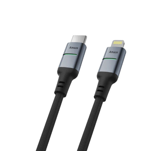 AMAZE A47 Type-C to Lightning 20W Fast Charging Cable 1M & 2M Price in Pakistan | TechShek.pk