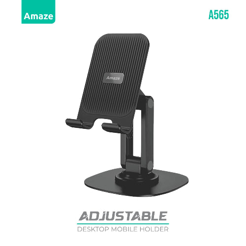 AMAZE A565 Adjustable Desktop Mobile Holder Price in Pakistan - TechShek.pk