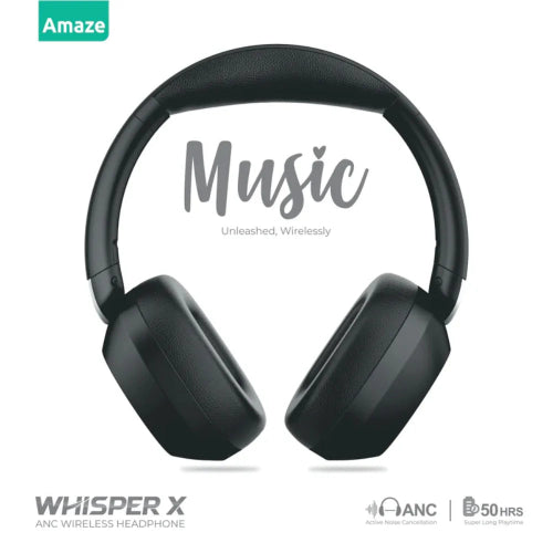 AMAZE A655 WhisperX ANC Wireless Headphone Price in Pakistan | TechShek.pk