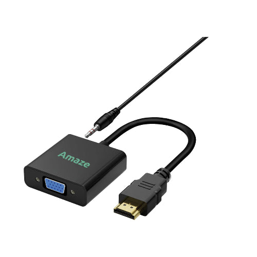AMAZE A823 HDMI to VGA With Audio Adapter Price in Pakistan | TechShek.pk