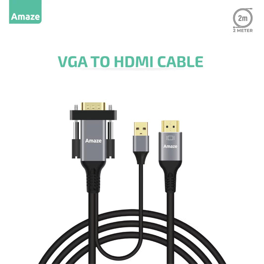 AMAZE A835 VGA to HDMI Cable 2M