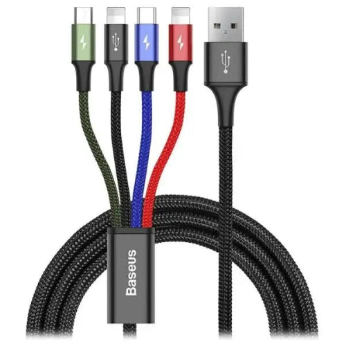 Baseus 4-in-1 Charging Cable Price In Pakistan - Techshek.pk