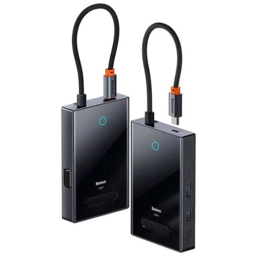 Baseus 8-in-1 Four-Screen HUB Price In Pakistan - Techshek.pk