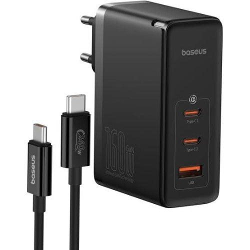 Baseus Digital 160W Fast Charger Price In Pakistan - Techshek.pk