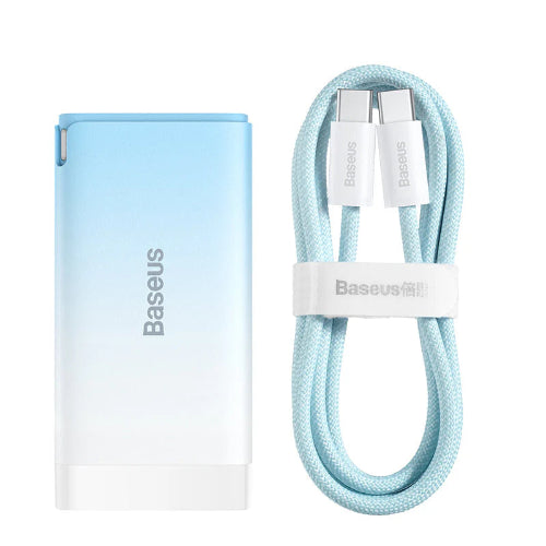 Baseus GaN3 Pro 65W 2C+U Charger Price In Pakistan - Techshek.pk