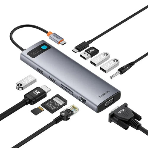 Baseus Metal Glam 11-in-1 HUB Price In Pakistan - Techshek.pk
