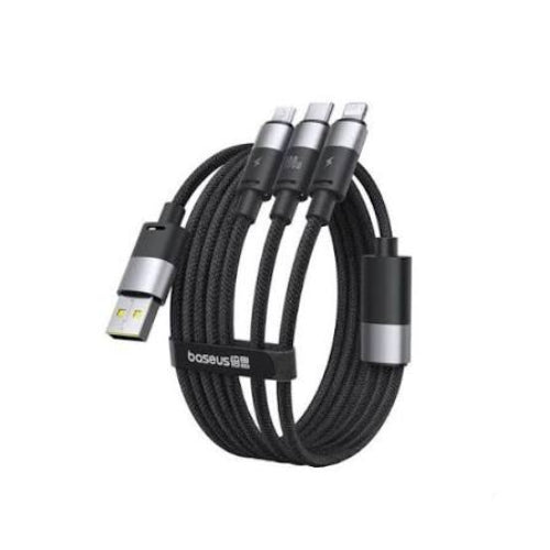 Baseus StarSpeed 3-in-1 Cable Price In Pakistan - Techshek.pk