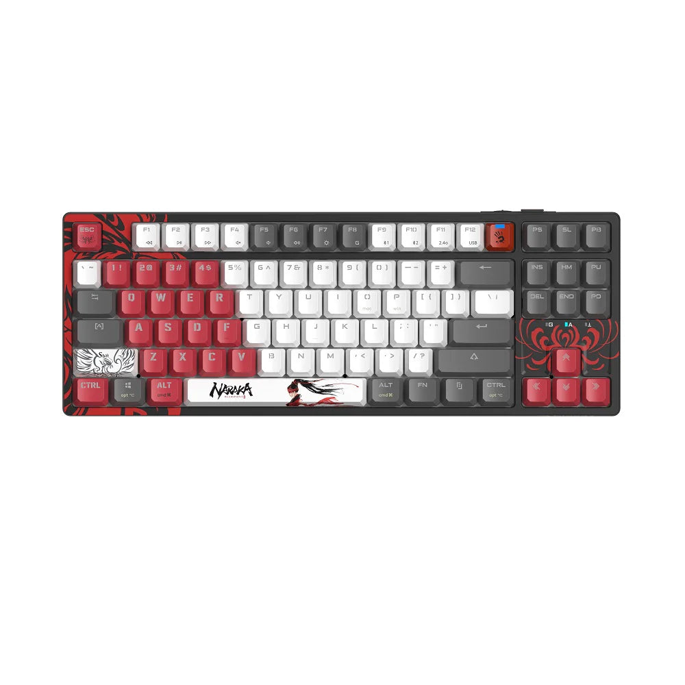 Bloody S87 RGB BLMS TKL Mechanical Keyboard 75% (87+1 Keys) Ten Key Less Compact Style